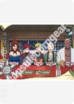 Onoki & Mei & Gaara & Naruto & Tsunade & A