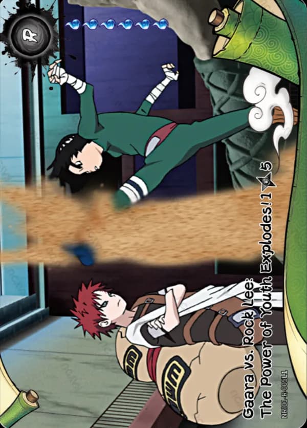 Gaara vs. Rock Lee: The Power of Youth Explodes! 1