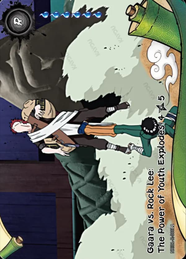 Gaara vs. Rock Lee: The Power of Youth Explodes! 4