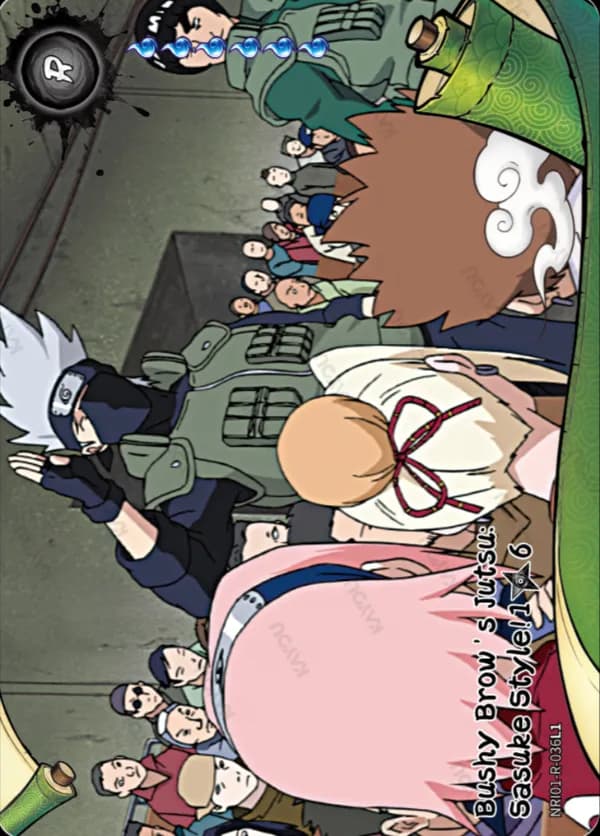 Bushy Brow's Jutsu: Sasuke Style! 1