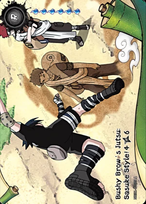 Bushy Brow's Jutsu: Sasuke Style! 4