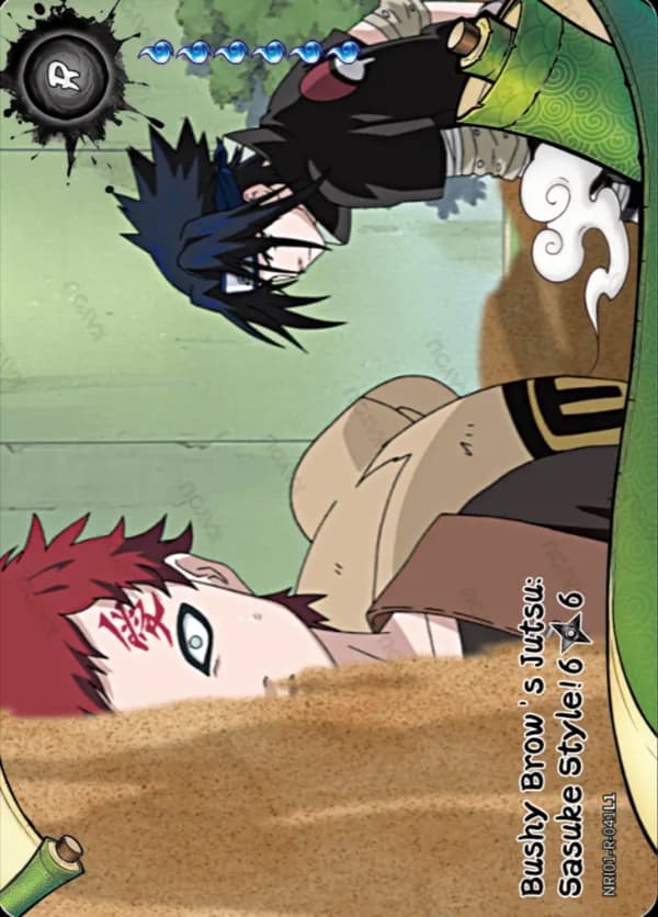 Bushy Brow's Jutsu: Sasuke Style! 6