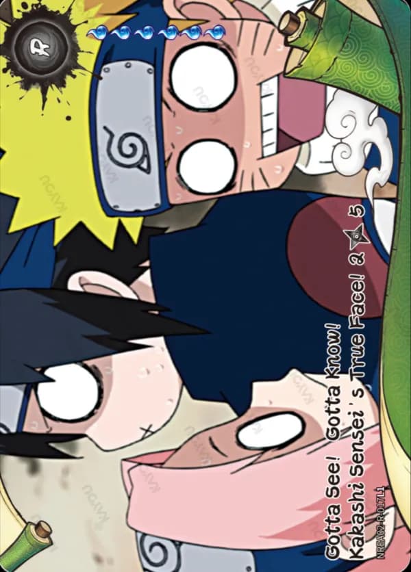 Gotta See! Gotta Know! Kakashi-sensei's True Face! 2