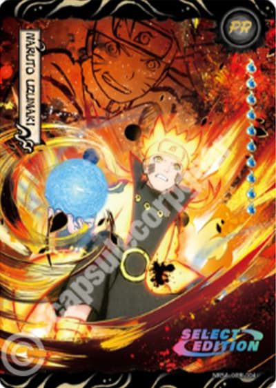 Naruto NRSA-PR-004 Naruto Uzumaki card