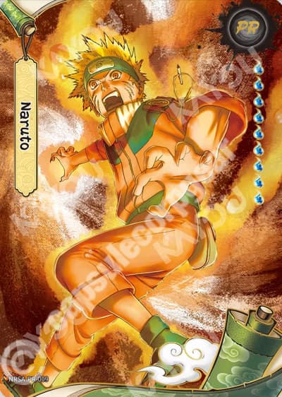 Naruto NRSA-PR-009 Naruto Uzumaki card