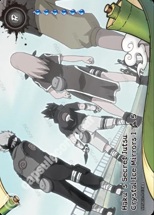 Haku's Secret Jutsu: Crystal Ice Mirrors 1