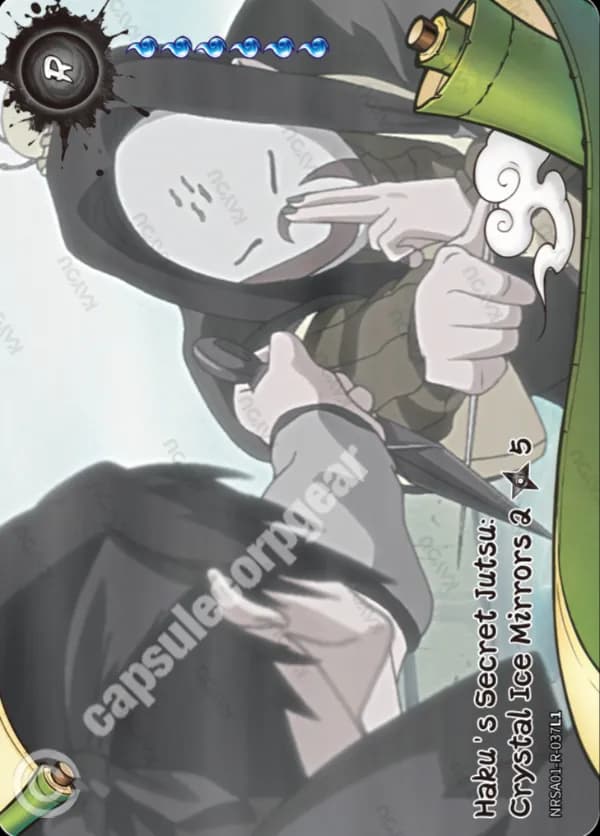 Haku's Secret Jutsu: Crystal Ice Mirrors 2