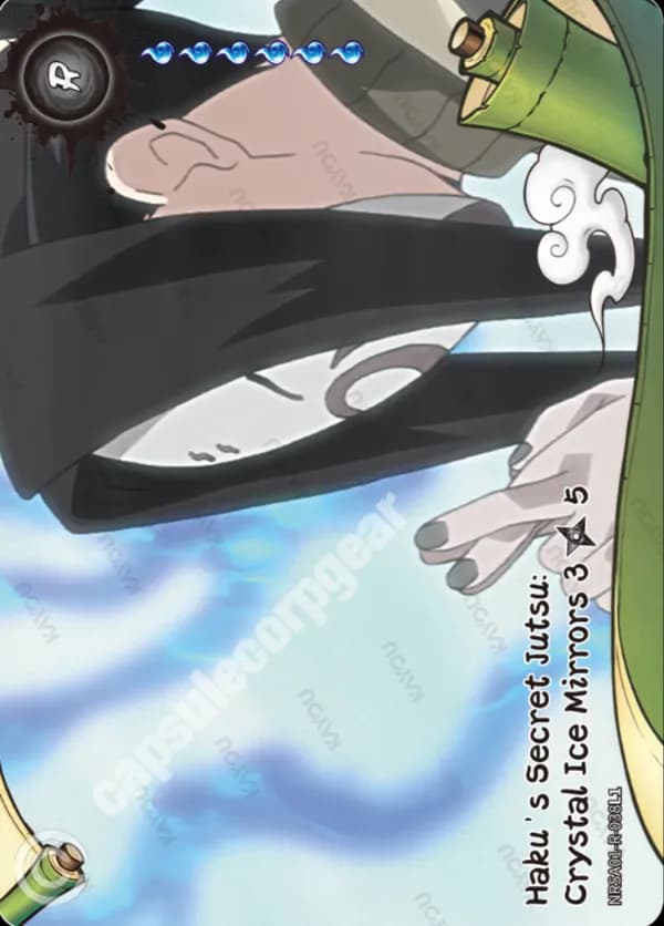 Haku's Secret Jutsu: Crystal Ice Mirrors 3