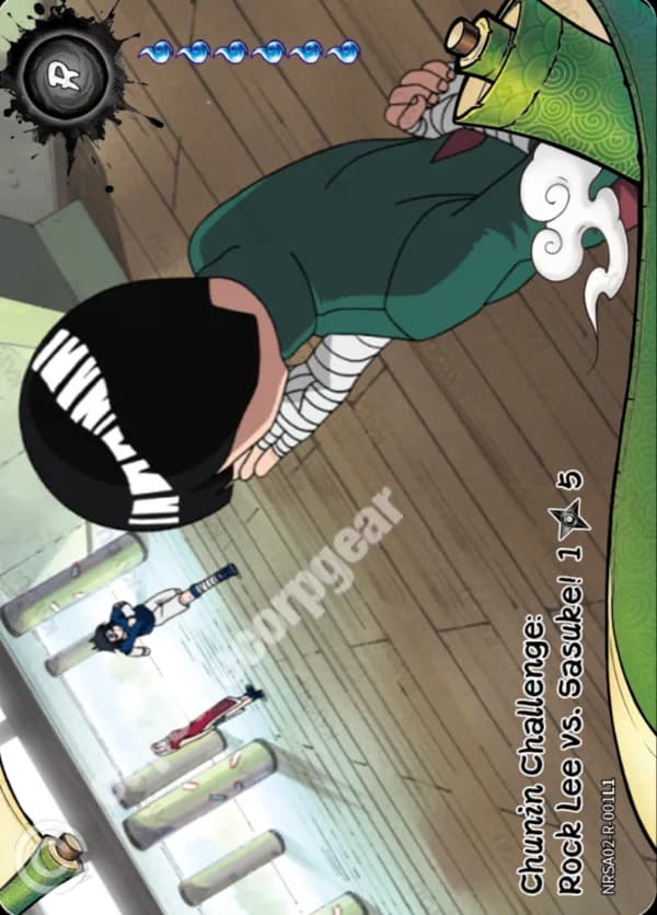 Chunin Challenge: Rock Lee vs. Sasuke! 1