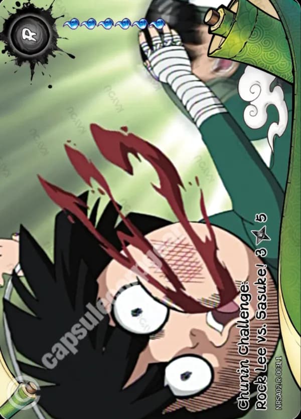 Chunin Challenge: Rock Lee vs. Sasuke! 3