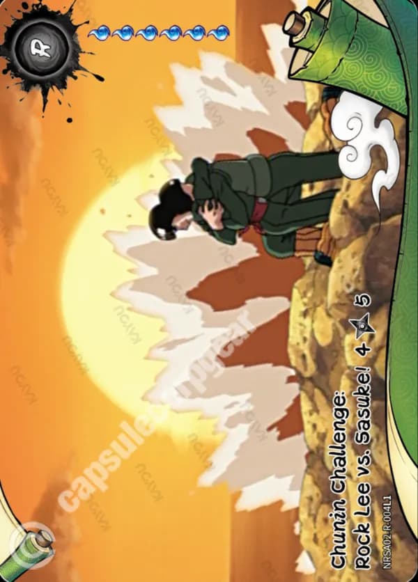Chunin Challenge: Rock Lee vs. Sasuke! 4