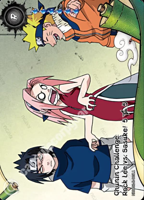 Chunin Challenge: Rock Lee vs. Sasuke! 5