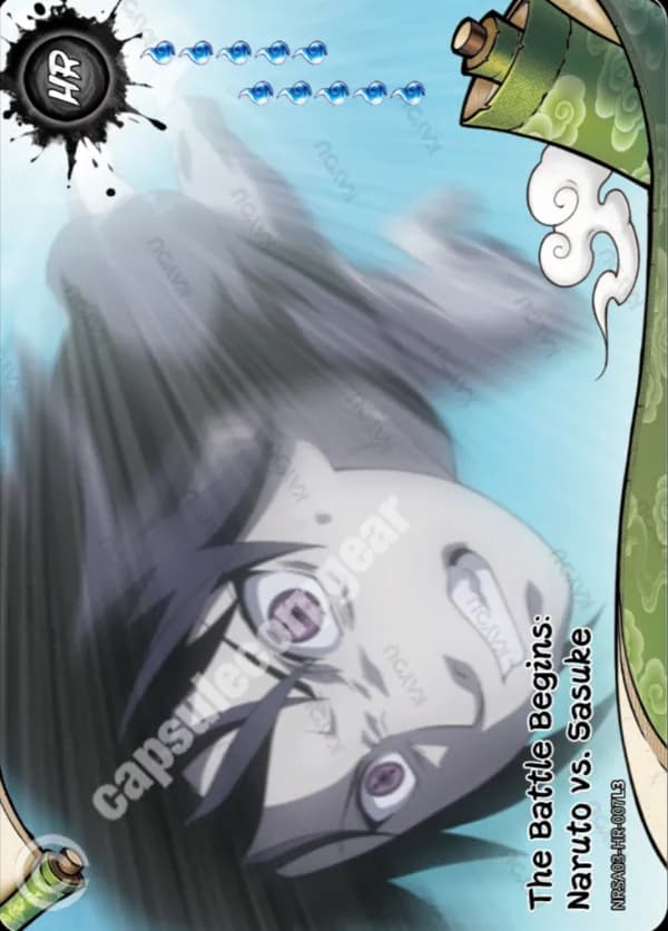 The Battle Begins: Naruto vs. Sasuke