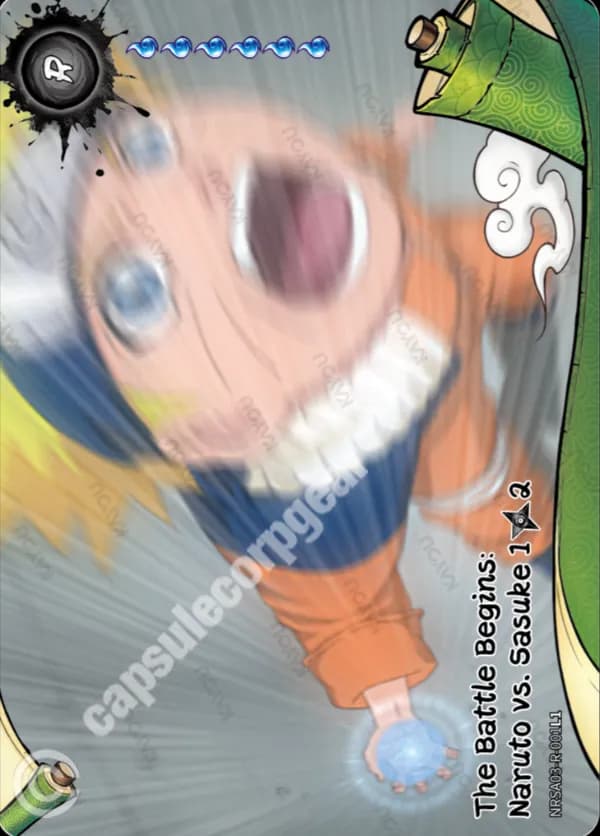 The Battle Begins: Naruto vs. Sasuke 1